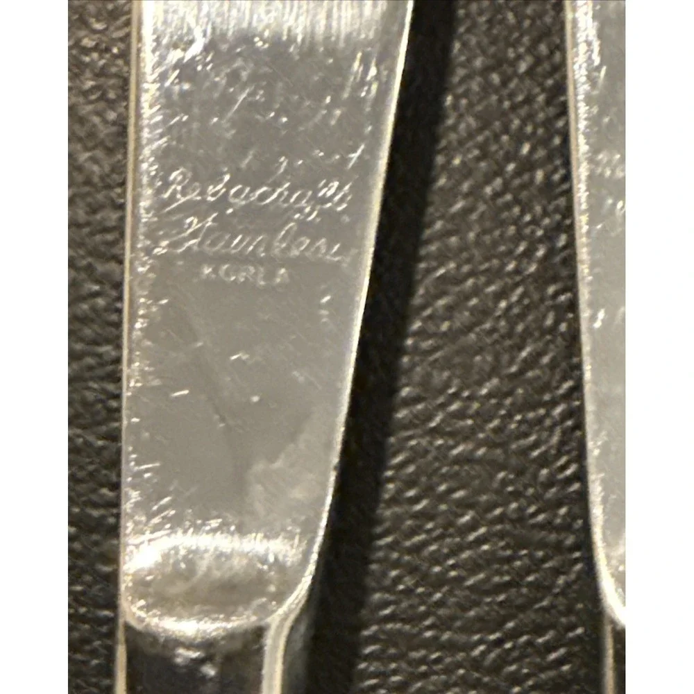 Swagger Reed & Barton Rebacraft  Stainless Steel Korea Flatware 18 Pieces‎ VTG